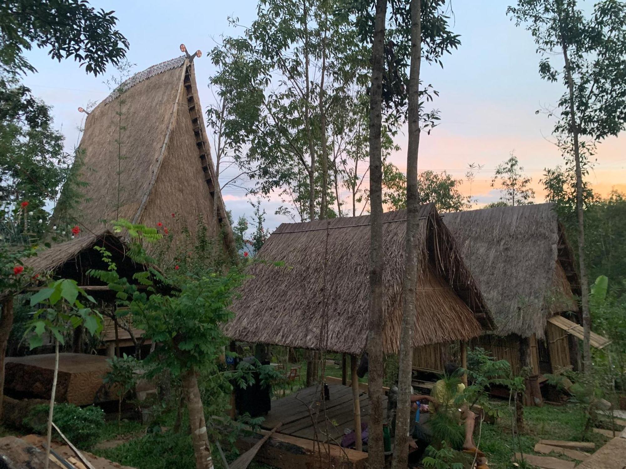 Khu Du Lich Sinh Thai, Nghi Duong Homestay Hoang Anh - Kon Xom Luh Kon Tum Exterior photo