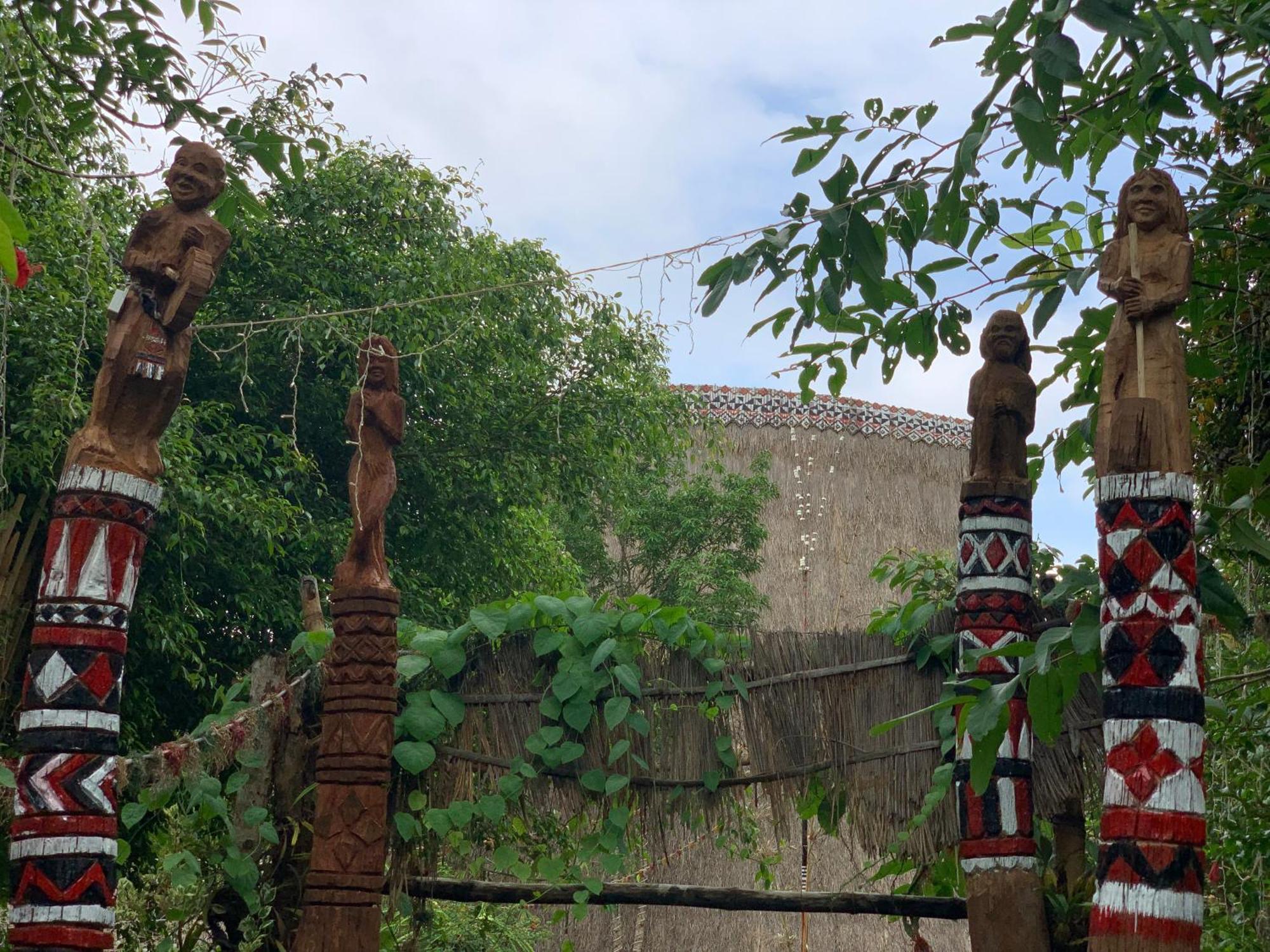 Khu Du Lich Sinh Thai, Nghi Duong Homestay Hoang Anh - Kon Xom Luh Kon Tum Exterior photo